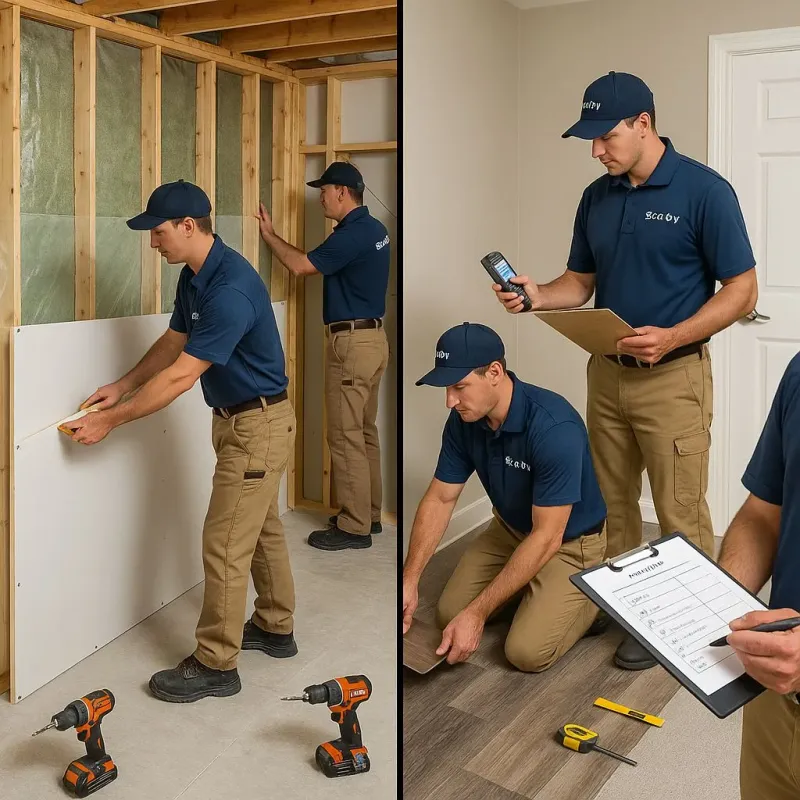 Repairs and Reconstruction process in Muskingum County, OH